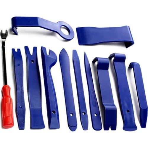 Universal Panel Removal Open Pry Tools Kit 12pcs Car Dash Door Radio Trim Set