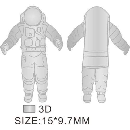 Customized lapel Pin Badge crafts-Astronaut-Pin