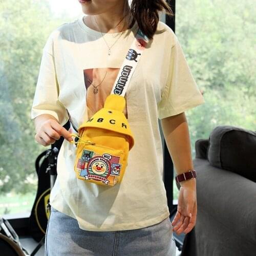 2021 Ladies Purse Phone Bags Mini Womens Bag Canvas Handbags Small Cloth Shoulder Crossbody Bags for Women