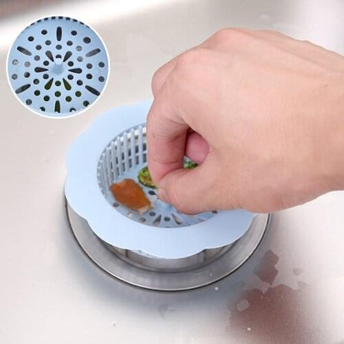 1pc Kitchen Sink Filter Screen Floor Drain Hair Stopper Hand Sink Plug Bath Catcher Sink Strainer Cover Tool