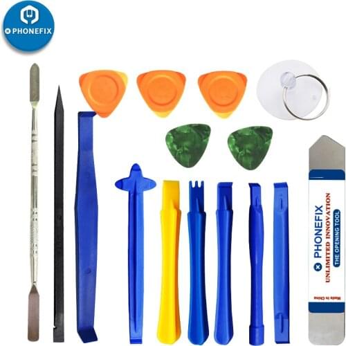 16 in 1 Mobile Phone Repair Tools Pry Spudger for Mobile Repair Phone Screen Opening Tools for iPhone Repair Tool Kit