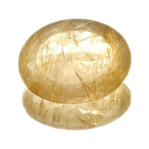 33.74ct. Rutile Quartz Oval Cut