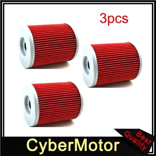 3x Oil Filter For CAN-AM BOMBARDIER DS650 330 HO RENEGADE 800R APRILIA 650