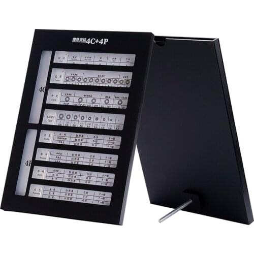 Diamond 4C Explanation Card Diamond 4c Standard Grading Display Card Folding 4C Board