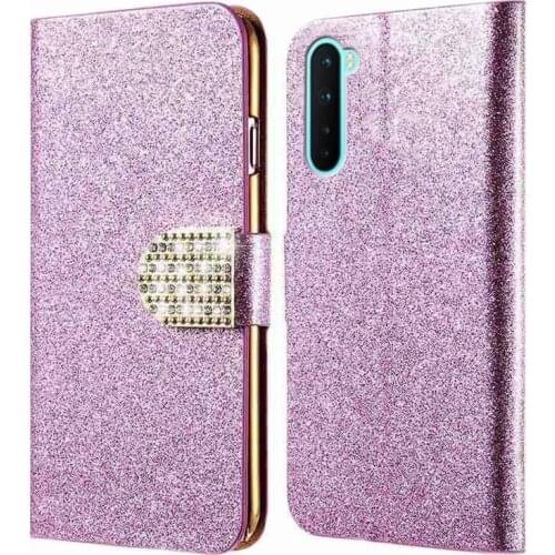 Glitter Diamond Case Cover For One Plus Nord Case Flip Leather Phone Shell Coque For One Plus Nord 5G OnePlus Z 1+Nord Hoesje