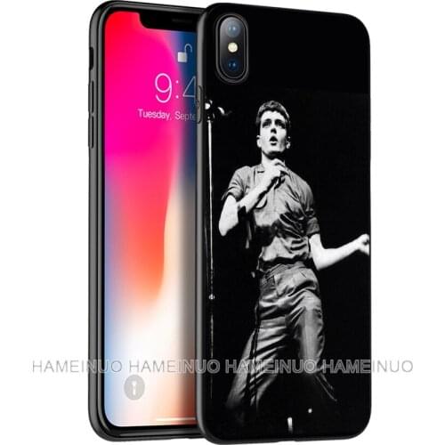 Black tpu case for iphone 5 5s SE 2020 6 6s 7 8 plus x 10 case silicone cover for iphone XR XS 11 pro MAX case joy division