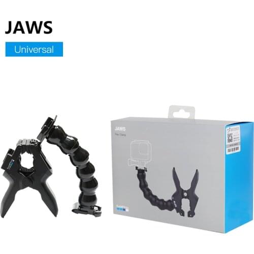 GoPro Jaws Flex Clamp Offcial Original Accessories Jaws with GooseneckFlexible Camera Mount for all HERO cameras GoPro Accessory