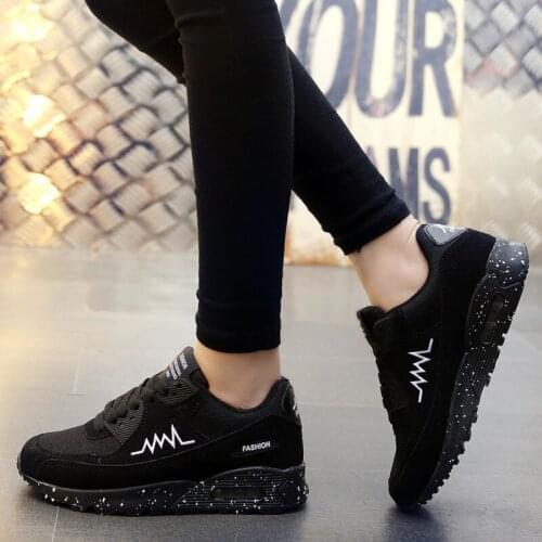 Mens Sport Shoes Women Light Air Cushion Sneakers Couples Breathable Mesh Athletics Shoes Outdoor Non-slip Jogging Walking Flats