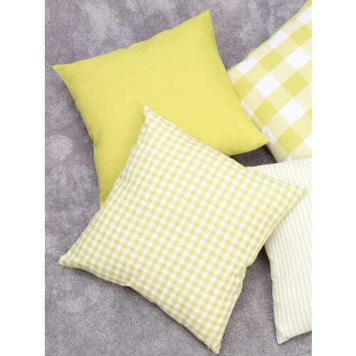 Blended Lattice Pillowcase, Sofa Cushion Cover, Living Room Bay Window Pillow