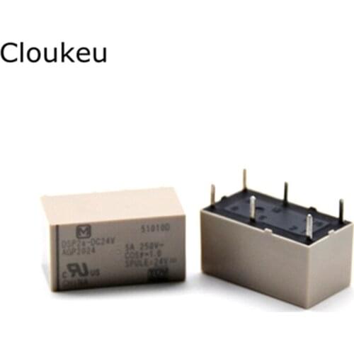 2Pcs Relay DIP6 DSP2A-DC5V DSP2A-DC12V DSP2A-DC24V AGP2029 AGP2023 AGP2024