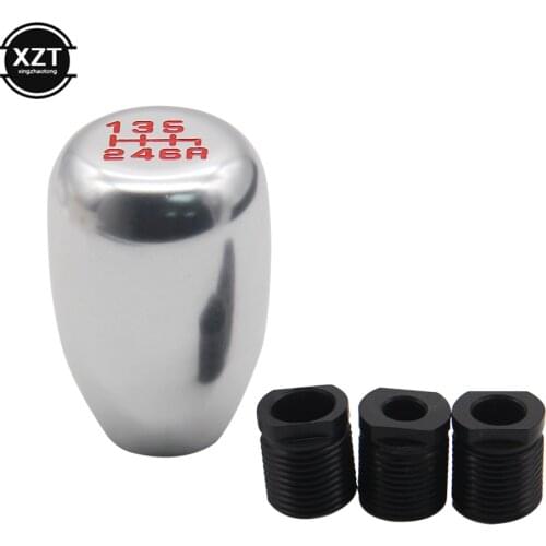Car 6 Speed Gear Shift Knob Modification Aluminum Gearbox handle Manual Gearstick Lever Shifter Knob Universal
