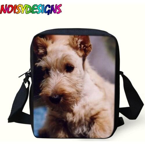 School bags shoulder Messenger Crossbody Bag Scotty dogs Printing satchel girls mochila escolar mini bookbag