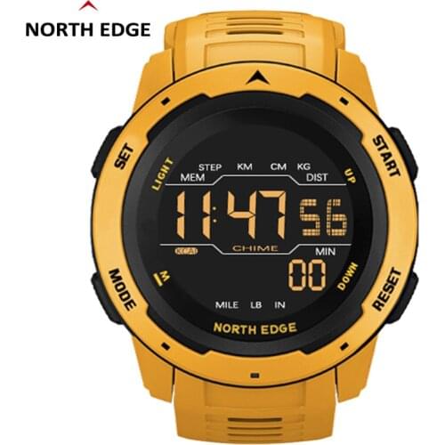 North Edge Outdoor Sports Waterproof Smart Watch Pedometer Mileage Calories Multifunctional Student Watch