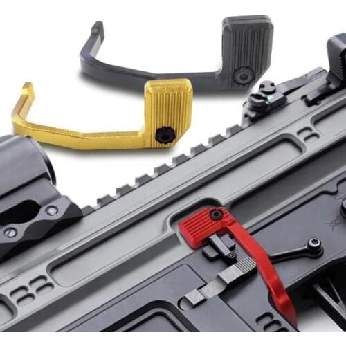 Tactical Enhanced Bad Lever MAP Bolt Catch Extender Release Lever Ambidextrous Mount-On Side Plate 5.56/223 for Hunting