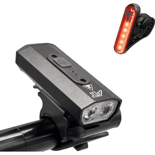 Bicycle light USB rechargeable car headlight running light riding flashlight bicycle accessories