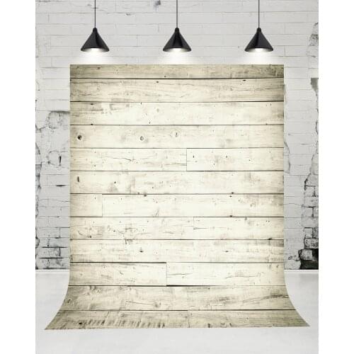 VinylBDS Wooden Wall Wedding Photography Backdrop Stripe Texture Newborn Baby Photo Studio Background for Children Props
