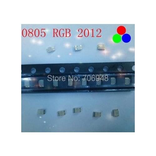 Amazing!!!!!! Diffused 0805 RGB SMD LED Dimension:2.0x1.25x1.1mm