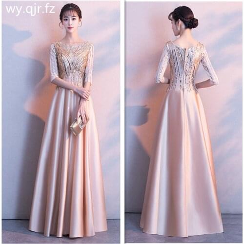 WY.QJR.FZ Womens Satin Dresses