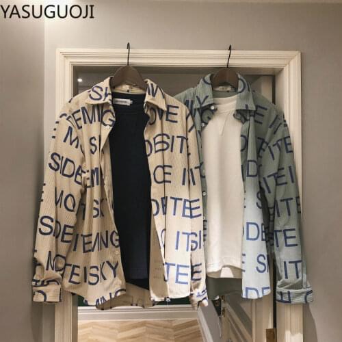 Мужские вельветовые рубашки YaSuGuoJi China At AliExpress