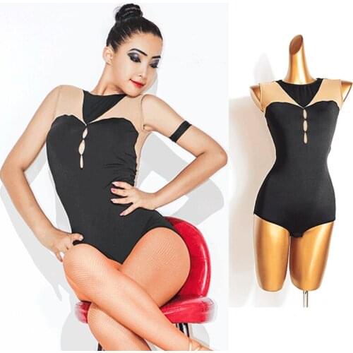Summer Latin Dance Leotard Female ChaCha Tango Dancing Performance Costume Samba Competition Clothes Salsa Practice Wear VDB4017