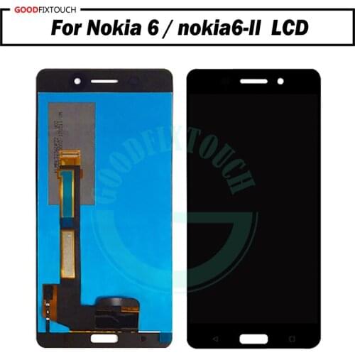 For Nokia 6 LCD Display Touch Screen Digitizer Assembly Replace For nokia 6-II nokia6 II TA-1054 nokia6 2018 LCD TA-1000 TA-1003