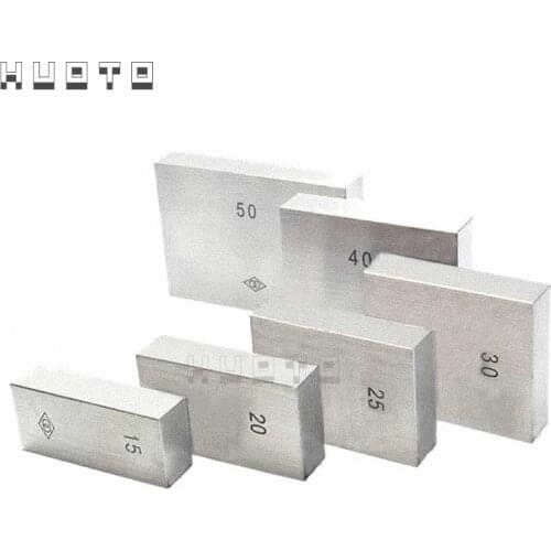 100mm Steel Block Gauge Measure Gage Block Steel Square Gage Block 10mm, 20mm, 30mm, 40mm, 50mm Steel Square Gage Block