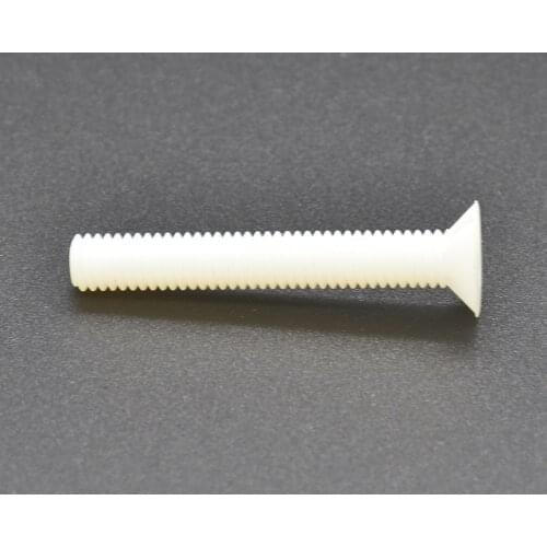 1000PCS M6 Flat head Phillips Screws DIN965 JISB1111F Nylon Plastic Screw ISO7046 GB819