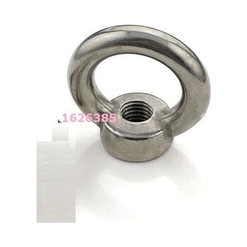 2-5pcs, M16--M24 304 stainless steel Din582 eye nut screw lifting rigging hardware ,boat part,marine hardware