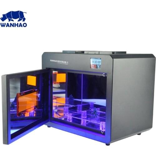 2019 WANHAO Curing Boxman UV light suit for newest D7/D7 PLUS jewelry,dental,print model