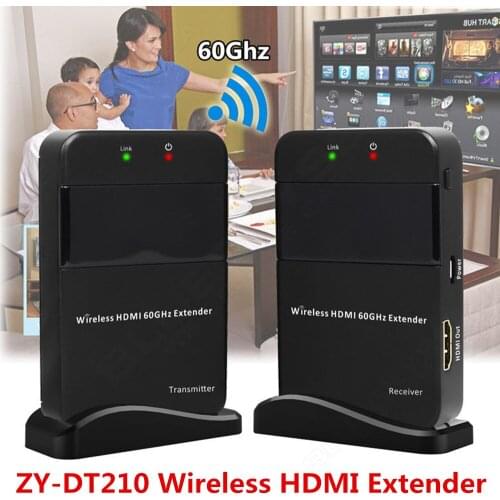 2021 Best HDMI Wireless Video Transmission Extender 100ft Wireless HDMI Transmitter Receiver Kit 60GHz Wireless HDMI Transmissor