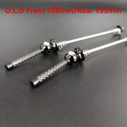 50g Weight Titanium Bicycle Quick Release Super Light Road Mountain Bike MTB Hubs QR Front OLD 100mm Rear 135mm Cycling Parts