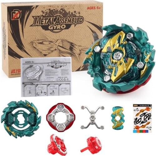 B-147-4 Ace joker bayblade Starter Bey Blade Blades Metal Fusion Bayblade With Launcher High Performance Battling Top