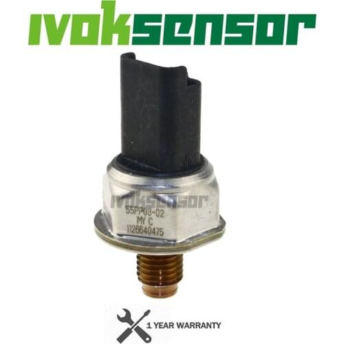 55PP03-02 9307Z511A Fuel Common rail high pressure sensor For JAGUAR X-TYPE 2.0 2.2 TDCI For Delphi fuel sensor