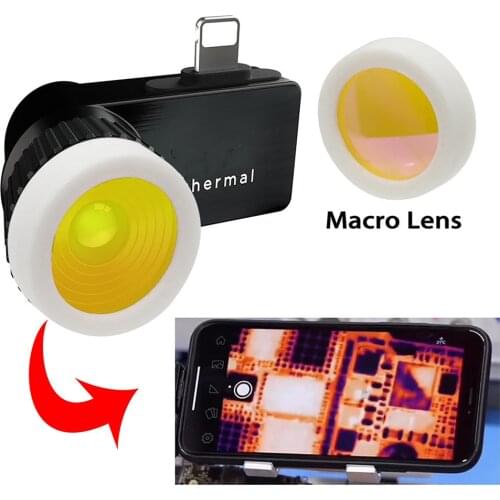 Camera Macro Lens adjustable focus Infrared Instrument Thermal Imaging Lens spare part for Seek