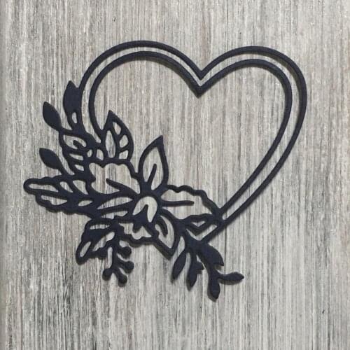 ArtScrap Utopia - heart Metal Cutting Stencils For DIY Scrapbooking Craft Embossing Die Cuts | Art: 381