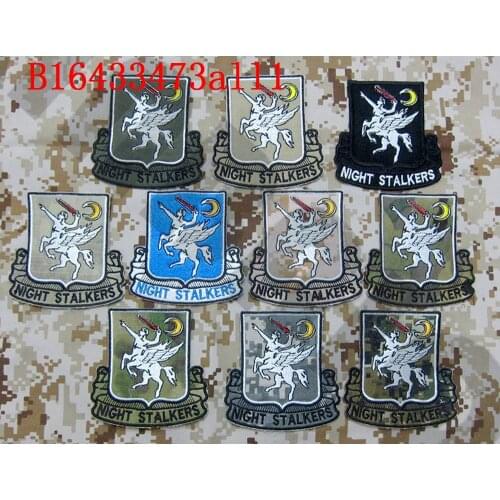 Embroidery patch Multi color SEAL TEAM Operation Red Wings 160th SOAR NIGHT STALKERS Morale Military