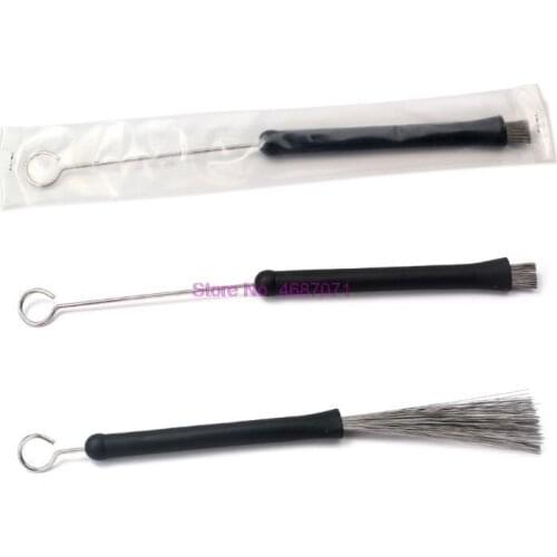 By DHL 100Pair Retractable Loop End Drum Brushes For Jazz Drum Stick Musical Accessories