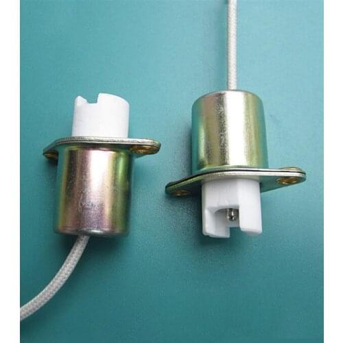 R7S metal-plated color lamp holder gold lamp holder M-128 can be processed for wholesale