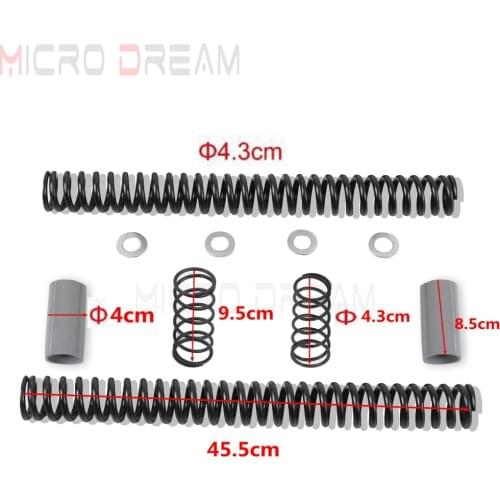 Motorcycle Front Suspension Spring Drop-In 49mm Forks Lowering Kit For Harley Dyna Low Rider FXD FXDL FXDB FXDF FXDC 2006-Up