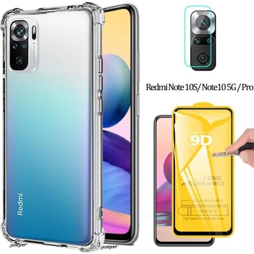 Redminote10s Redmi Note 10 5G Global Silicon Case Camera Protection Redmi Note 10 S 10 Pro Back Cover for xiaomi redmi note 10s