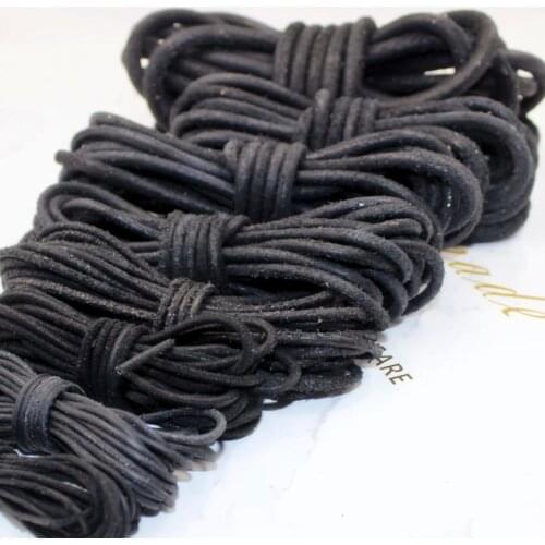 REGELIN 2meters/lot 2/3/4/5/6/8mm Genuine Cow Leather Cord Brown Bracelet CordDIY Bracelets Necklace Making Jewelry Accessories