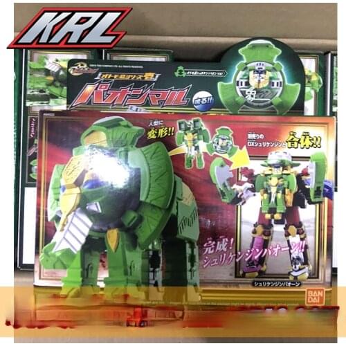 Bandai DX Shuriken Sentai Ninninger Robot Doll Assembled Model Toy Collection Japan Anime Ninjas Elephant Super Sentai Toy Gift