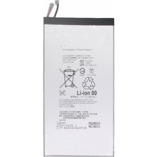 5pcs /lot 4500mAh LIS1569ERPC Replacement Battery For Sony Xperia Tablet Z3 Compact SGP611 SGP612 SGP621 Batteries