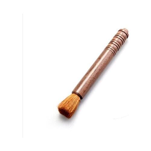 05 Kitchen accessories Kung Fu tea accessories bamboo root tea pot brush accessories Kung Fu tea supplies