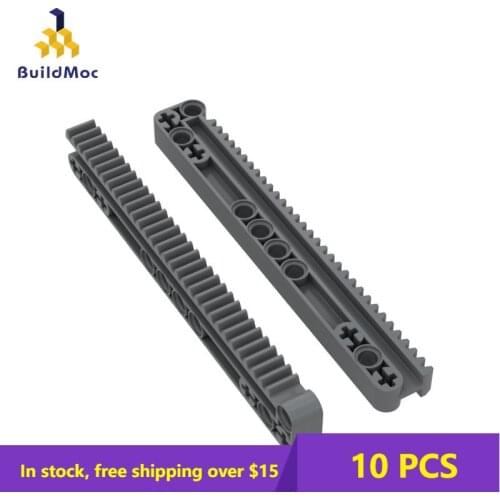 10PCS Bricks 18942 rack chute assembly inner part brick Changeover Catch For Building Blocks Parts DIY Educational Toys