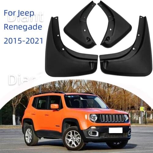 For Jeep Renegade 2015-2021 Car Mudguard Anti-splash Anti-Fouling Front Rear Fender Accessories