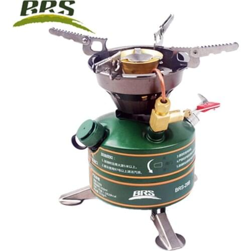 BRS Outdoor Camping Gasoline Stove No Preheating Simple Oil Stove Backpacking Portable Picnic Fishing Furnace Cooker BRS-29B