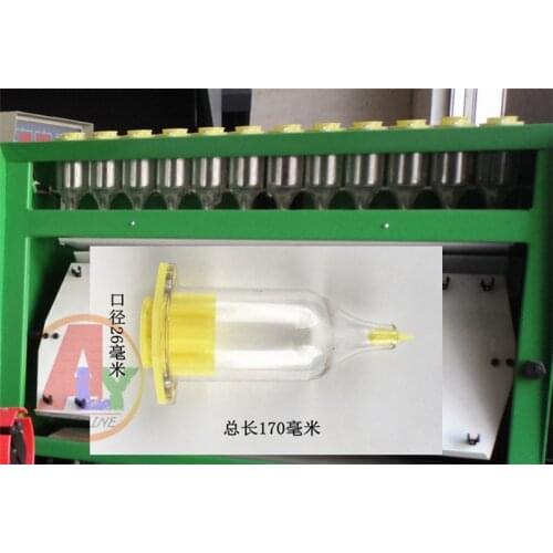 12pcs Diesel Oil Collecting Cup for Diesel Pump Test Bench, Diesel Pump Test Repair Part