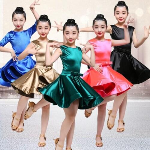 Child kid children professional latin dance for sale dress girls patterns ballroom dancing dresses kids rumba cha cha costumes