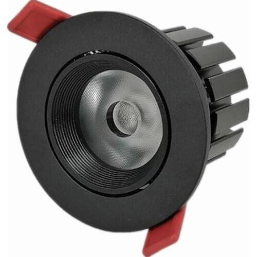 Dimmable AC90V-260V 5W7W9W12W15W18W20W LED Downlights Epistar Chip COB Recessed Ceiling Lamps Spot Lights For Home illumination